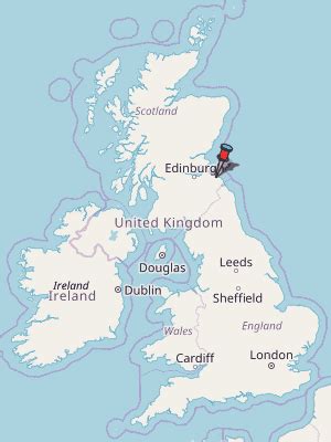 Dunbar Map Great Britain Latitude & Longitude: Free Scotland Maps