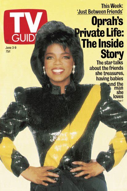 TV Guide Covers: Oprah Winfrey (1954)