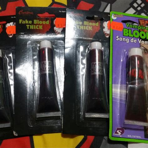 Fake Blood Halloween, Everything Else on Carousell