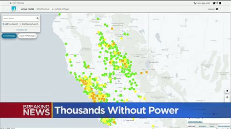 Power Outages Across Northern California - YouTube