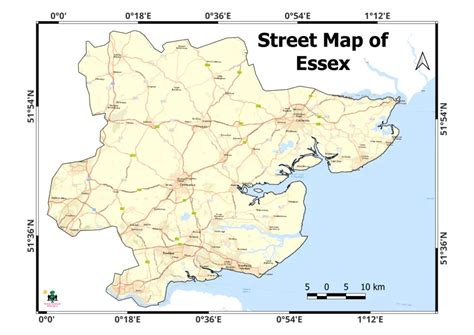 Images for Map of Essex (Free Download) - Geographical Analysis