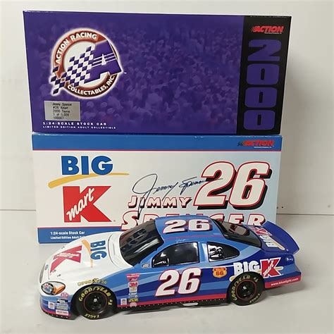 ..2000 Jimmy Spencer 1/24th Big Kmart b/w bank