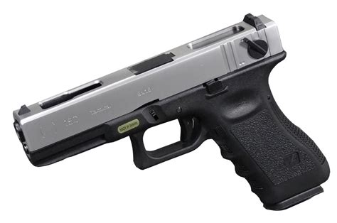 Pistola Airsoft WE Glock G18 Gen 3 GBB Metal e Polimero Preta / Prata - Calibre 6 mm - Mercado ...