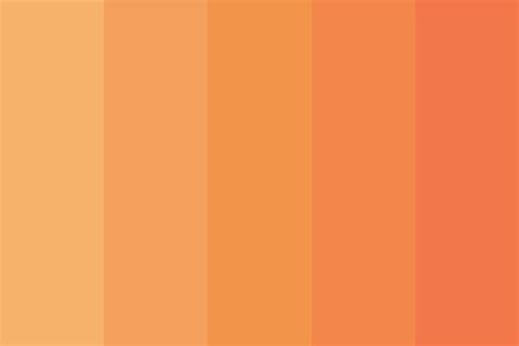 Pin by Wesley Fuller on Warm Color Palettes | Orange color palettes ...