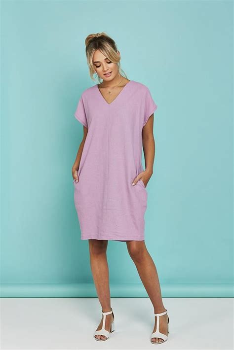 Cocoon Dress - women fashion | Cocoon dress, Simple dresses, Sewing dresses