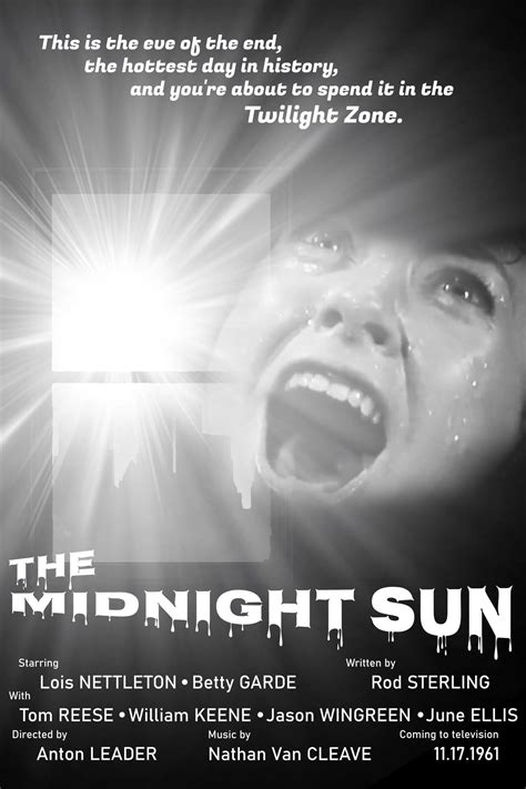 The Midnight Sun Poster (The Twilight Zone) by austpatt on DeviantArt