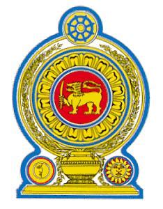 Arms (crest) of National Emblem of Sri Lanka