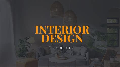 Free Interior Design Template - PowerPoint - PPT & Google Slides Download