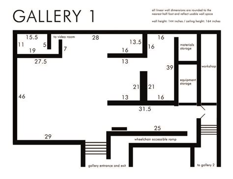 Art gallery floor plan design, Floor plan design, Art gallery