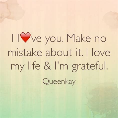 "I Love you" 3 Simple Words | QueenKay.com