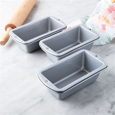 Wilton Non-Stick Mini Loaf Pan Set of 3 | Kitchen Stuff Plus