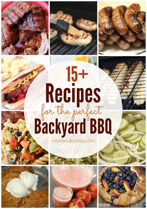 15+ Recipes for the Perfect Backyard BBQ