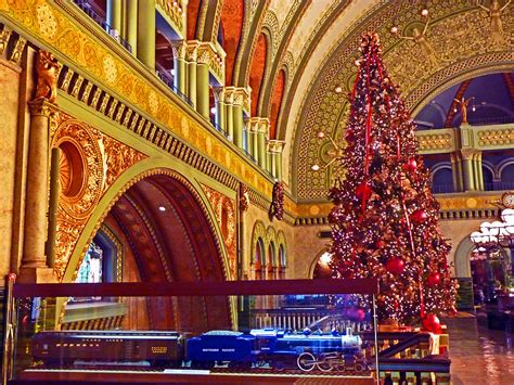 Union Station Christmas Photograph by William Fields