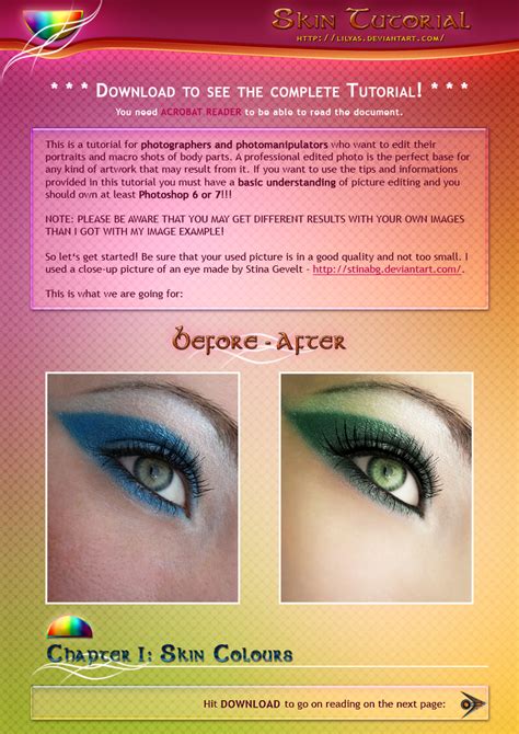 PHOTOSHOP Skin Tutorial by Lilyas on DeviantArt