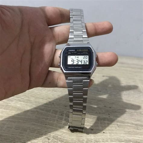 CASIO SILVER VINTAGE ORIG WATCH, Men's Fashion, Watches & Accessories ...