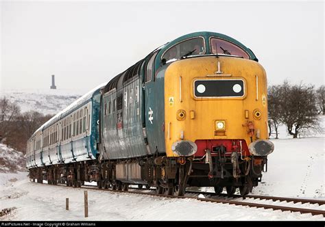 55 022 British Rail Class 55 at Bury, United Kingdom by Graham Williams | British rail, Train ...