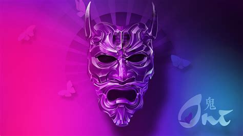 2560x1440 Resolution Oni Mask 1440P Resolution Wallpaper - Wallpapers Den