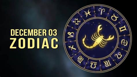 December 3 Zodiac: Personality Traits and Compatibility