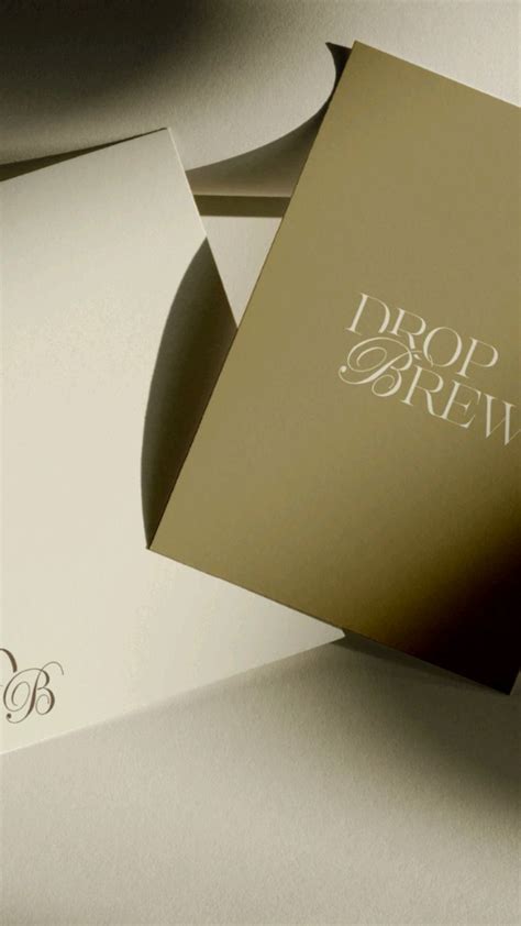 Logo design and branding for Drop Brew — Artisan Brewery 🍻 | Branding design inspiration, Logo ...