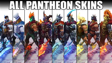 All Pantheon Skins Spotlight 2020 (League of Legends) - Elysiumgaming