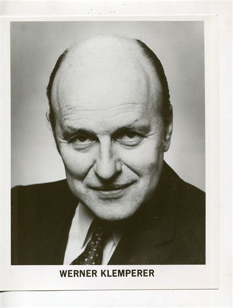 Werner Klemperer-Actor-Biography-8x10-B&W-Still: Photograph | DTA Collectibles