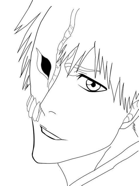 Ichigo Kurosaki Coloring Pages Printable