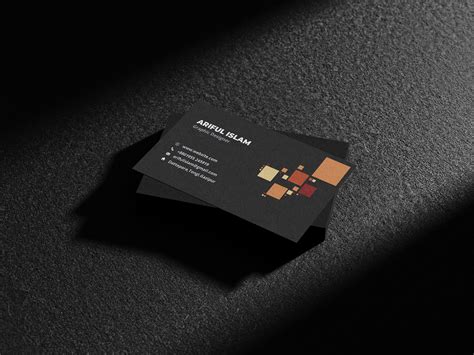 Different shapes of business card.. on Behance