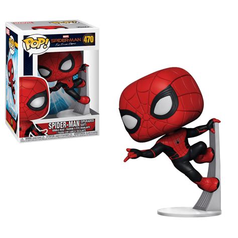 Funko POP! Marvel: Spider-Man FFH - Spider-Man (Upgraded Suit ...