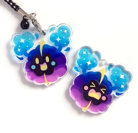 Cosmog Nebby Charm Shiny Reversible Legendary Pokemon