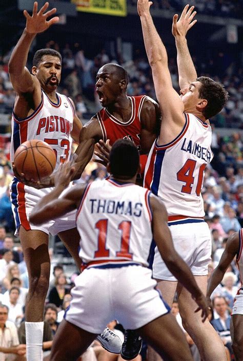 Michael Jordan vs "Bad Boys" Pistons Poster | eBay in 2022 | Michael ...