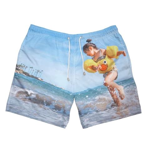 Personalised Swim Shorts for Him. Make Your Swim Shorts.