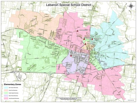 Elementary School Zones – Transportation – Lebanon Special School District