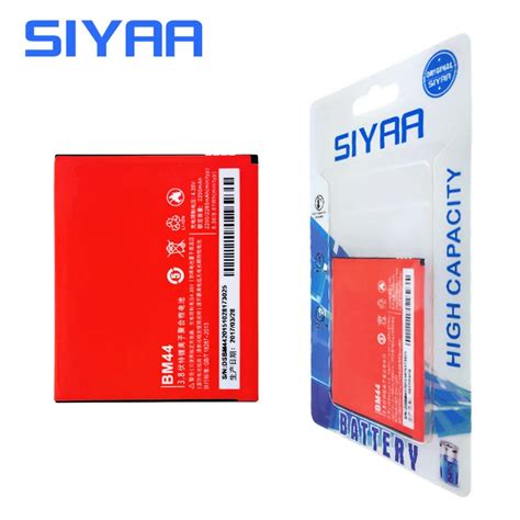 SIYAA BM44 Original Xiao Mi Battery For Xiaomi Redmi 2 Hongmi2 Replacement Batteries High ...