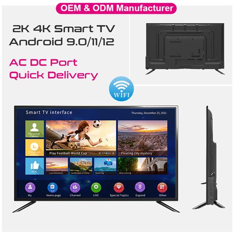 Wholesale Curved/flat Screen Tv Qled Television 4k Smart Tv 32 43 50 55 ...