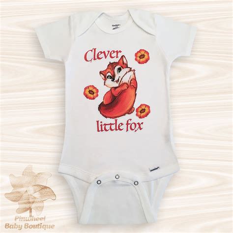 Fox Baby Onesie® Baby Girl Clothes Fox Baby Outfit Fox Baby | Etsy | Fox baby clothes, Baby girl ...