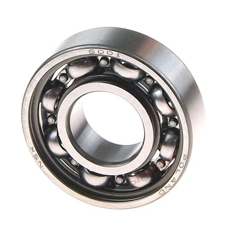 NSK 6001 Open Type Deep Groove Ball Bearing 12x28x8mm Simply Bearings Ltd