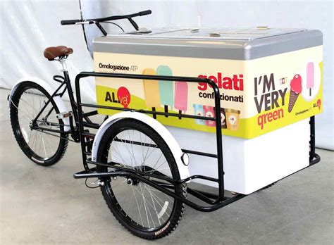 Bike food, Bike cart, Ice cream cart