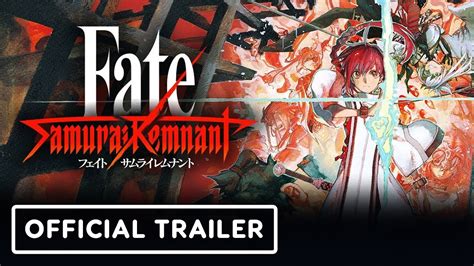 Fate/Samurai Remnant - Official First Trailer - YouTube