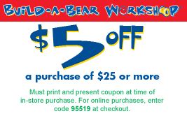 Build A Bear Coupons: Save $9 w/ 2015 Coupons & Coupons