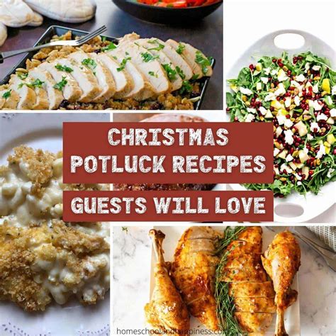 Christmas Dinner Potluck Ideas