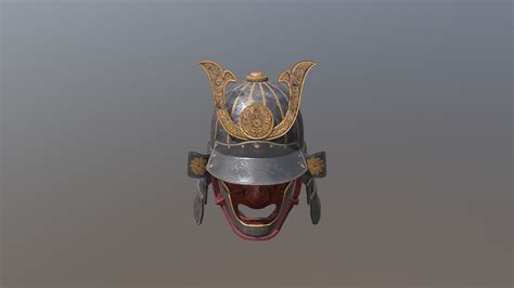 Samurai helmet - 3D model by lion198656 [1c0e8e8] - Sketchfab