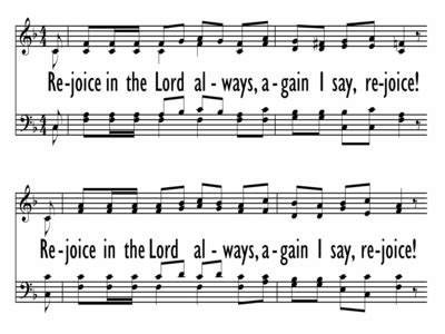 REJOICE IN THE LORD ALWAYS | Digital Songs & Hymns