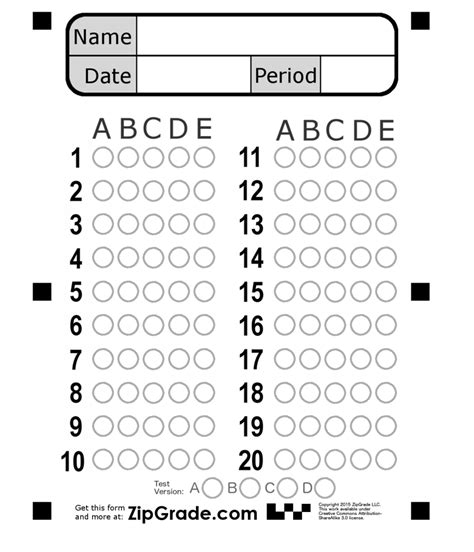 scantron sheet download - sanmateotattooshops