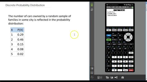 Discrete Probability Distribution Calculator | theprobability