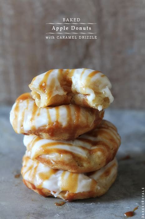 Baked Apple Doughnuts