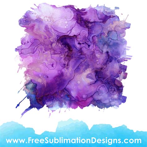 Sublimation print | Free Sublimation Print Purple Ink Background