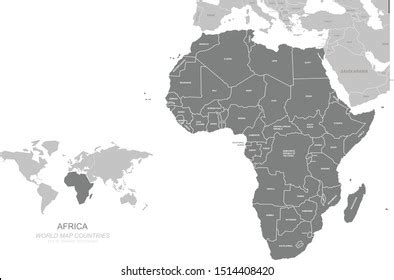 Vector World Map All Countries Names Stock Vector (Royalty Free) 1514408420 | Shutterstock