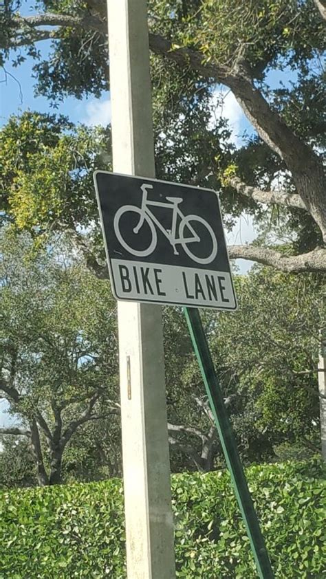 Bike Lane Road Sign | Barthelette Law