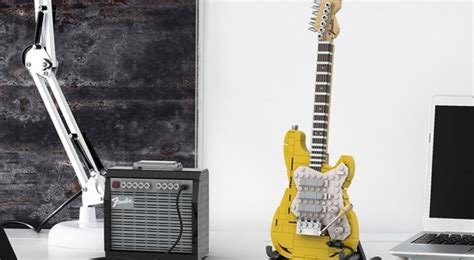 Lego is launching a Fender Stratocaster set in 2021 - Mixdown Magazine