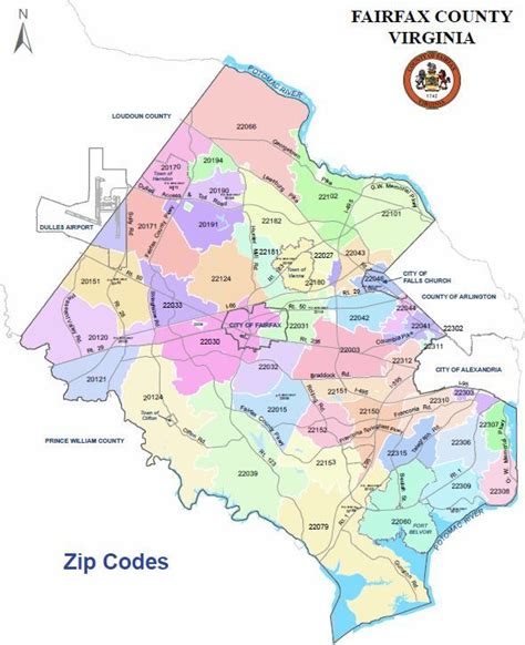 Springfield Va Zip Code Map - Tourist Map Of English